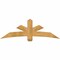 Ekena Millwork Alberta Rough Sawn Timber Gable Bracket, Western Red Cedar, 72"W x 24"H x 6"D x 6"F, 8/12 Pitch GBW072X24X0606ALB00RWR - alternate 1